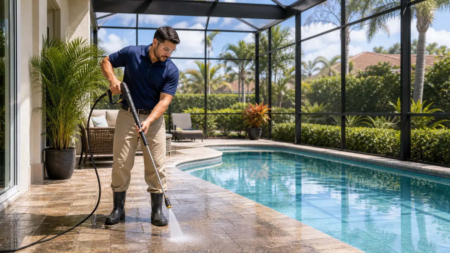 Outdoor & Lanai Cleaning — Fix. Move. Haul.